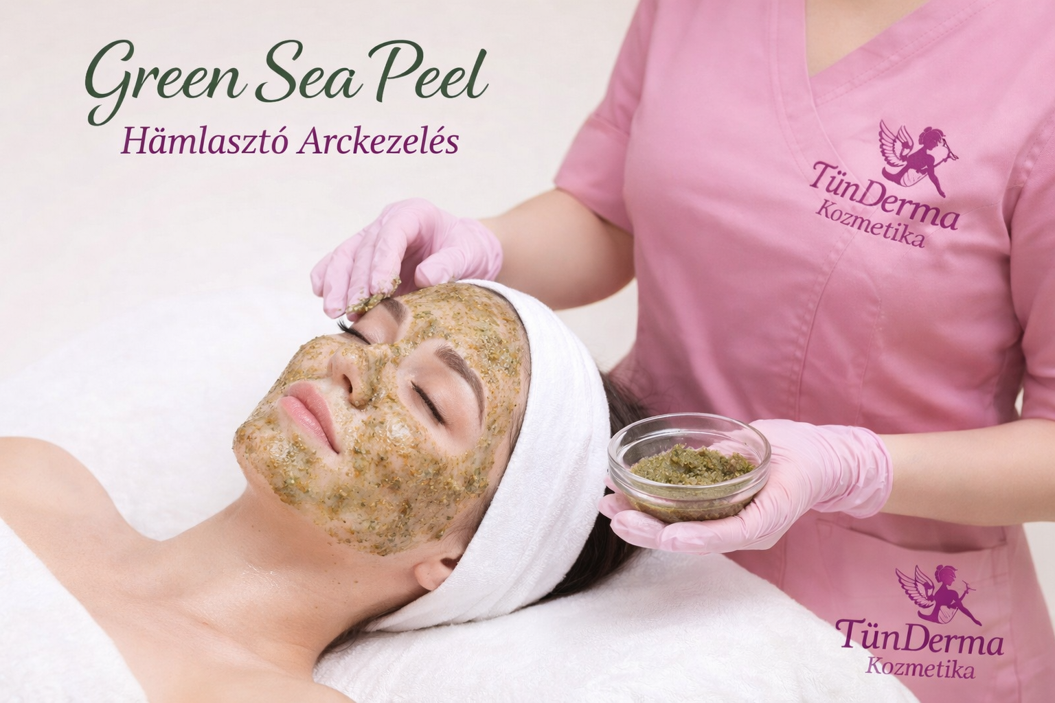Green Sea Peel Hámlasztó Arckezelés ILLUSZTRÁCIÓS KÉP