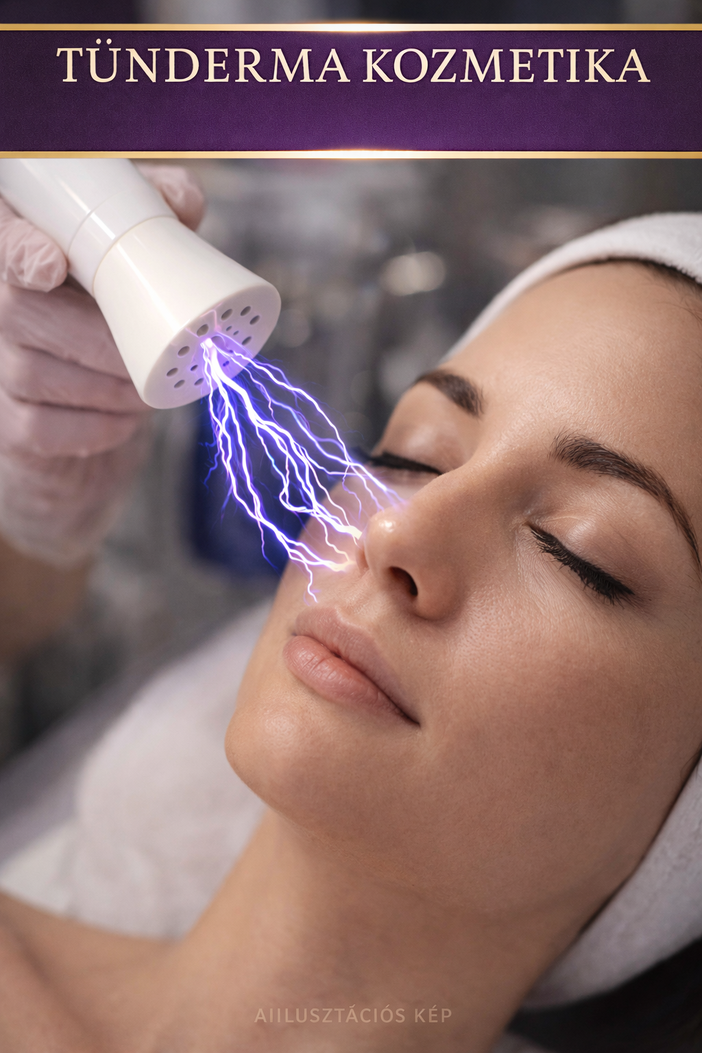 Elektrokozmetika illusztráció