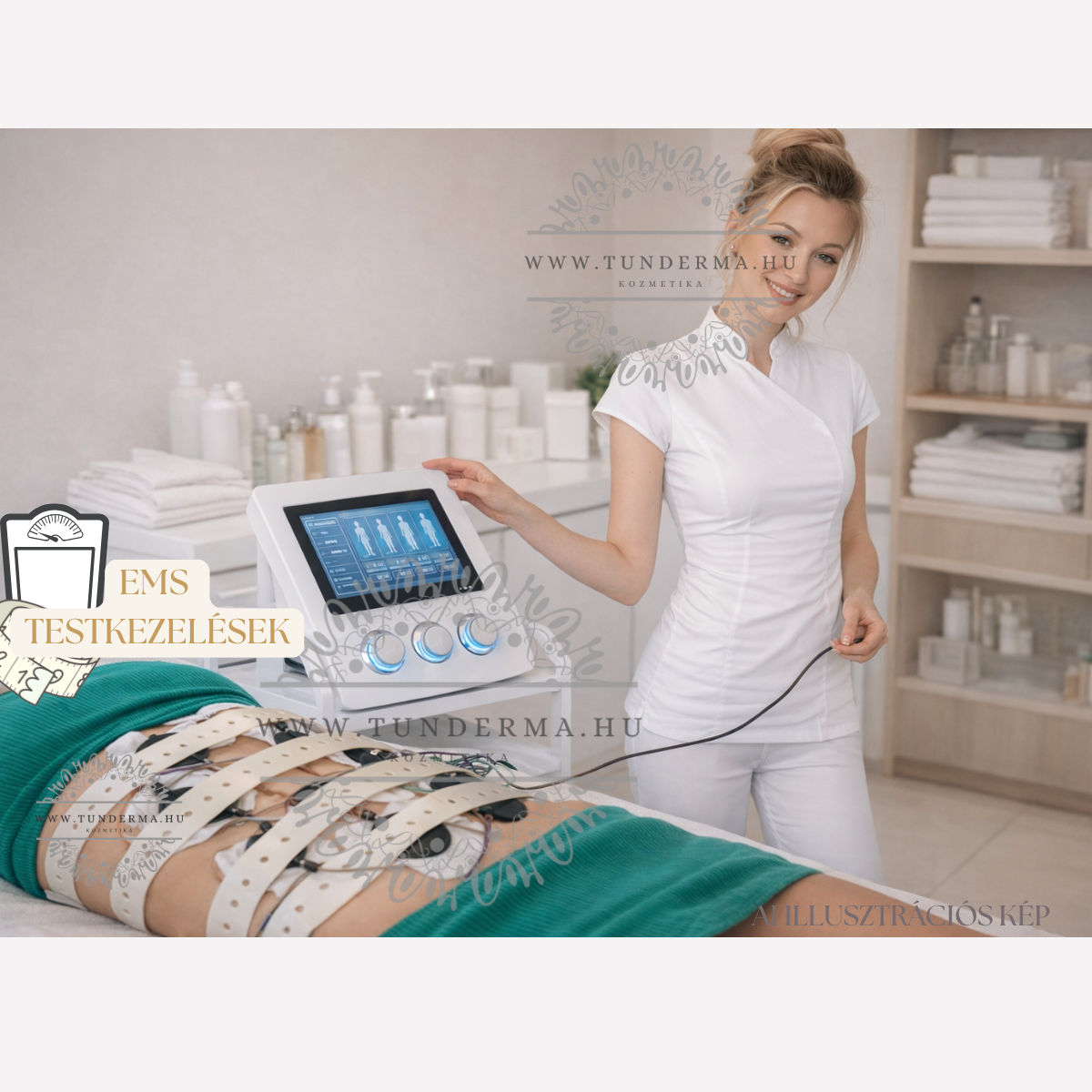 Elektromos Izomstimuláció (EMS) Testkezelés