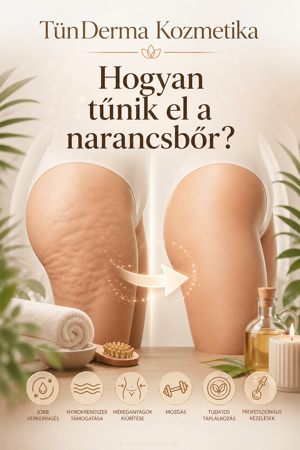 Hogyan szépülhet meg a narancsbőrös terület? 